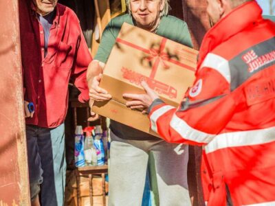Bosnien-Banja-Luka Verteilung. Bildnachweis: Nicole Endres / Johanniter