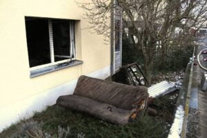 Brand Hergolshausen. Foto: Tim Mützel
