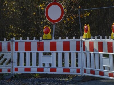 Baustelle Vollsperrung