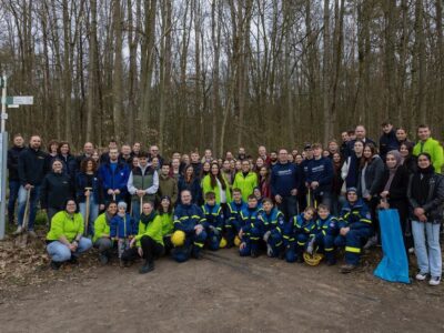 Baumpflanzaktion der WJ Schweinfurt 2024 am 15.03.2024