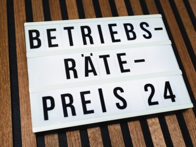 NGG Unterfranken: „Den Hut beim ‚Deutschen Betriebsräte-Preis‘ in den Ring werfen“