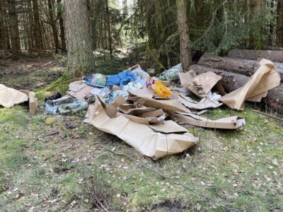 Illegale Müllentsorgung