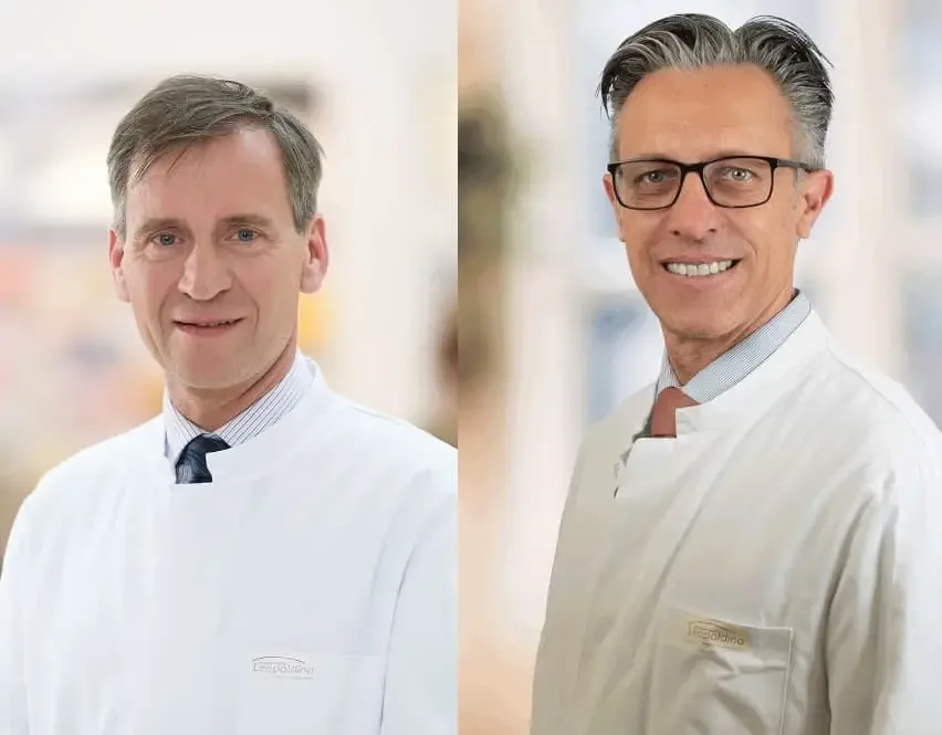 Prof. Dr. Kanzler und Prof. Dr. Mischke vom Leopoldina-Krankenhaus Schweinfurt als ausgezeichnete FOCUS TOP-Mediziner