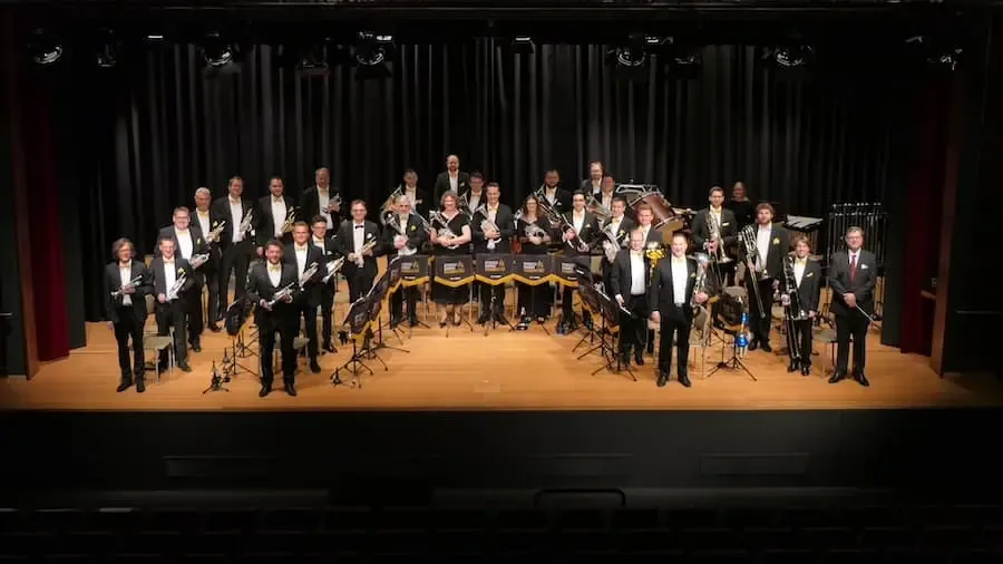Brass Band Bamberg bei einem Konzert in der Stadthalle Schweinfurt im Rahmen eines Benefizkonzerts 2026