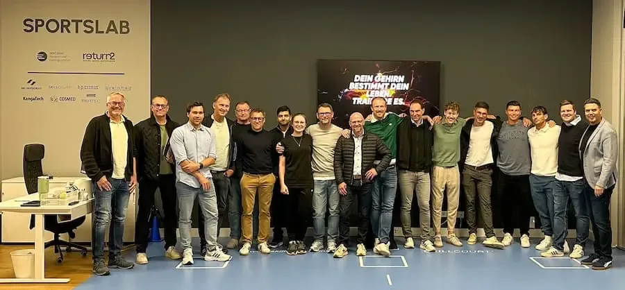Teilnehmer des Sportärzte-Stammtischs bei der Tagung im next level.therapie- und trainingszentrum in Schweinfurt.