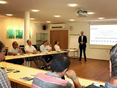 Fit für die Zukunft Stadtwerke Schweinfurt unterstützen Wohnungsverwaltungen bei der Transformation