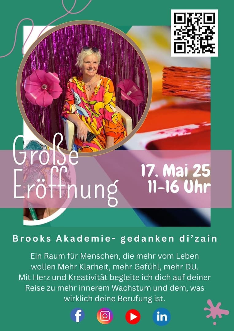 Das Herzstück dieses neuen Kreativzentrums ist die von Colette Brooks entwickelte Methode Neuroskript®. Diese einzigartige Verbindung aus Kreativcoaching, Kunsttherapie und Neurowissenschaften eröffnet einen ganzheitlichen Weg der Persönlichkeitsentwicklung, fernab klassischer Ansätze. Foto: Colette Brooks