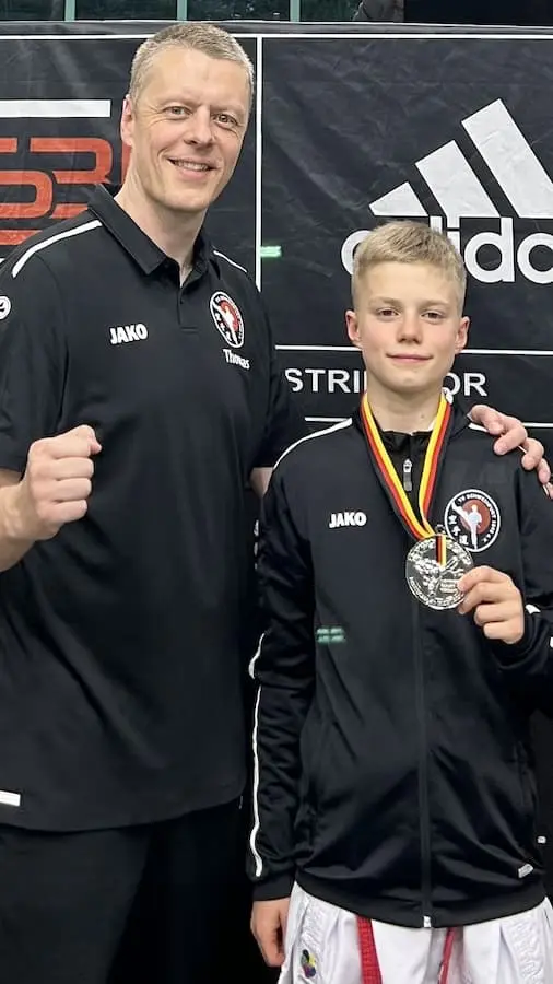 Silber mit Goldwert: Daniel Eckerdt wird Deutscher Vizemeister im Karate!