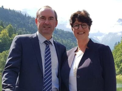 Hubert Aiwanger - Landesvorsitzender und Susann Enders -Generalsekretärin FREIE WÄHLER Bayern