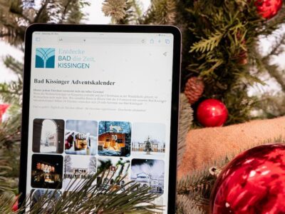 Online-Adventskalender (c) Bayer. Staatsbad Bad Kissinen GmbH; Luke Steiner