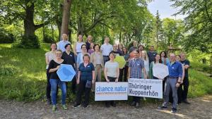 Das Ergebnis der PAG-Sitzung im Mai in Geisa - alle Anwesenden sehen die Chancen der Verwirklichung eines Naturschutzgroßprojektes in der Thüringer Rhön. / Foto: Ilona Raßbach