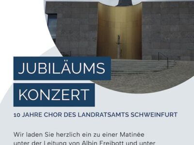 Plakat Konzert Chorjubiläum