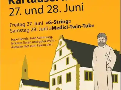 Plakat Weinfest 2025. Foto: Heiko Bäuerlein