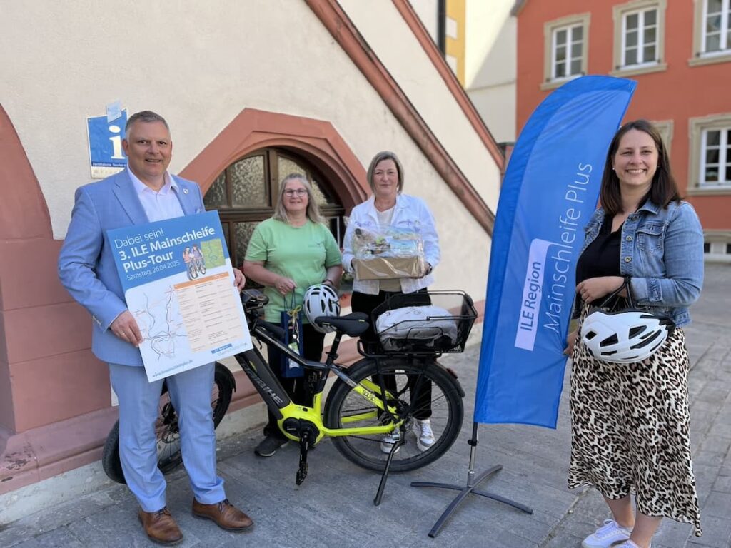 Dritte ILE Mainschleife Plus–Tour: Auch in diesem Jahr hat die Glücksfee drei glückliche Gewinner/innen gezogen