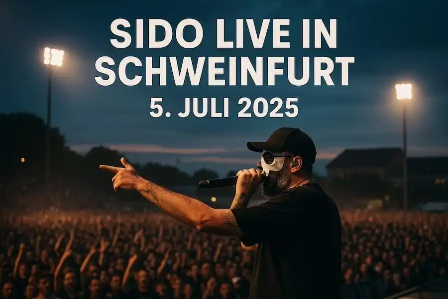 SIDO Konzert – Hinweis auf Parkmöglichkeiten und Verkehrseinschränkungen