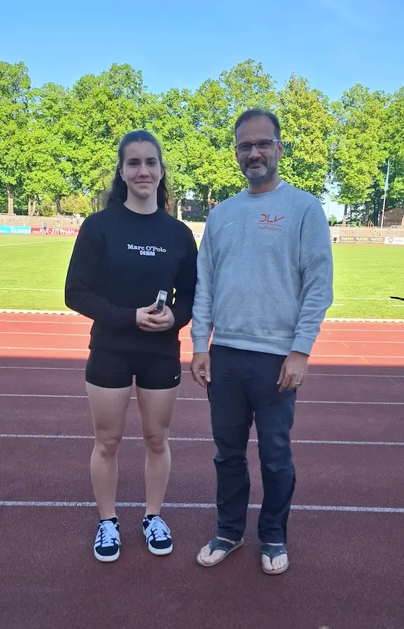 DLV-Bestennadel für Magdalena Vogel