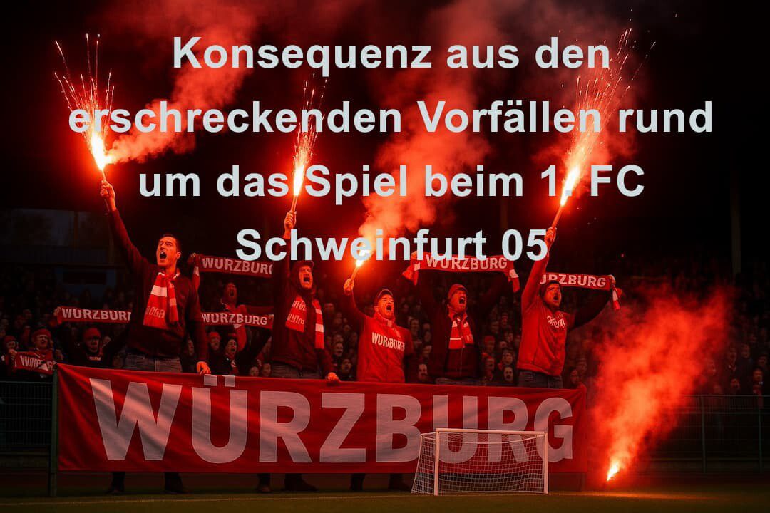 Heimspiele der Würzburger Kickers unter Ausschluss der Öffentlichkeit