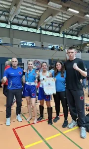 Dmitrij Videnin, Leiter von dem Videnin Dojo, zeigte sich stolz auf sein Team