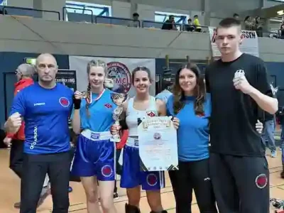 Dmitrij Videnin, Leiter von dem Videnin Dojo, zeigte sich stolz auf sein Team