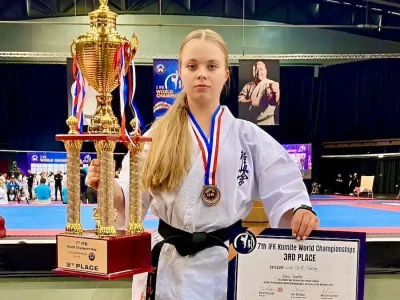 Ein besonderer Erfolg gelang Neele Streller (17), die mit einer starken Leistung den 3. Platz belegte