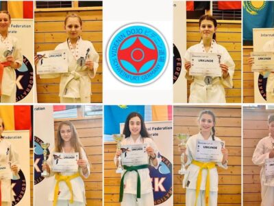 Das Videnin Dojo war mit neun Kindern und Jugendlichen vertreten, die sich intensiv auf das Turnier vorbereitet hatten