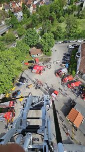 Ganz viel Blaulicht im Schonunger AlbanPark Beeindruckende Leistungsschau der Blaulichtorganisationen